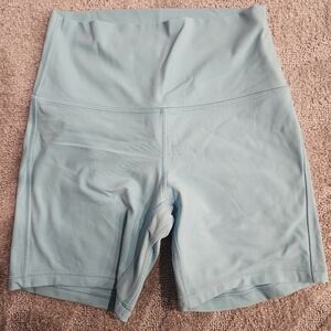 Light Blue Athletic Shorts Lululemon